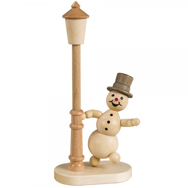 Schneemann „an der Laterne“