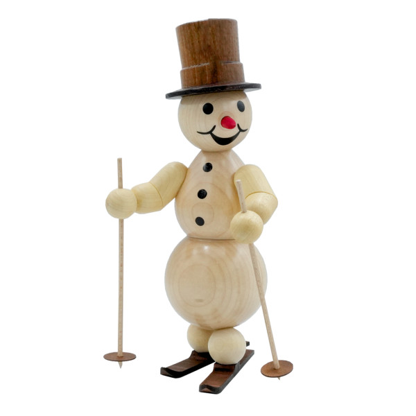 "Schneemann ""Skifahrer"""