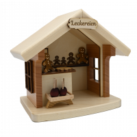 Weihnachtshütte „Leckereien“ beleuchtet Weihnachtshütte „Leckereien“ beleuchtet