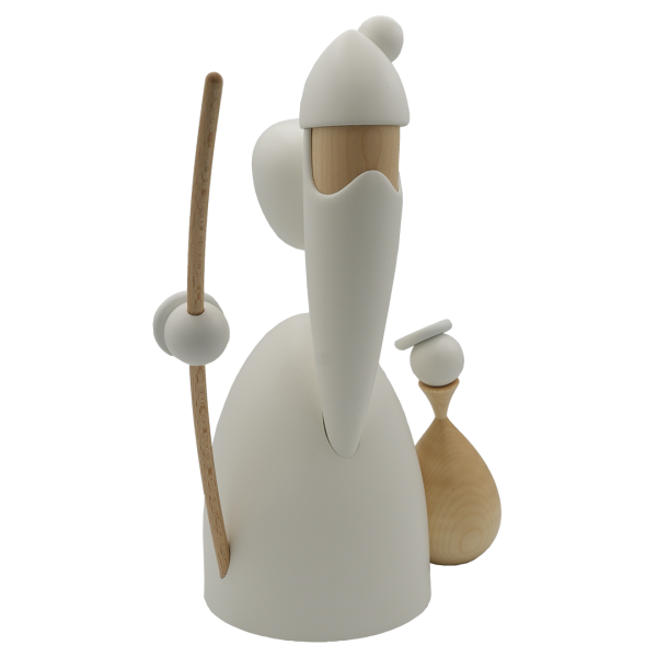 Vater Weihnacht - weiß