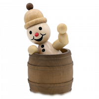 Schneemann Junior „im Faß“ Schneemann Junior „im Faß“