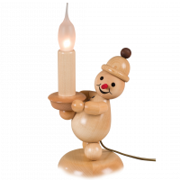 Schneemann Junior „Kerze“ elektr. Beleuchtung Schneemann Junior „Kerze“ elektr. Beleuchtung