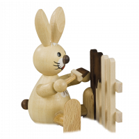 Osterhase „beim Zaunstreichen“ Osterhase „beim Zaunstreichen“