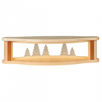 Raumleuchte Massivholz leer Acrylbäume 73cm x 18cm Raumleuchte Massivholz leer Acrylbäume 73cm x 18cm