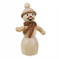 Schneefrau „mit Schal“ Schneefrau „mit Schal“