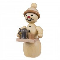 Schneefrau „Wirtin mit Bierkrug“ o. Sockel Schneefrau „Wirtin mit Bierkrug“ o. Sockel